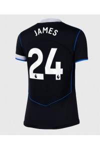 Chelsea Reece James #24 Jalkapallovaatteet Naisten Kolmaspaita 2025-26 Lyhythihainen